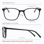 Gaoye Ultralight Blue Light Glasses for Women - Computer Protection Glasses for All Day Comfort - Anti UV Glare & Eyestrain