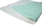 Pack of 2 Careboree Quilted Cotton Top Underpad 34"X52" Reusable Incontinence Bed Pads Washable Durable Waterproof Extra Absorbent Draw Sheet for Mattress