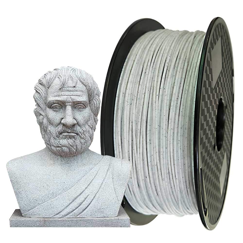 CC3D Marble PLA Filament 1.75mm 3D Printing Filament 1KG 2.2LBS 3D Printer Material Sparkly Stone Rock PLA Filament