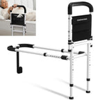 KingPavonini Bed Rails for Elderly Adults Safety 2026 Upgrade, ASTM-Approved Bed Rails for Seniors with Anti-Wobble Adjustable Feet, 400lb Bed Cane, Non-Slip Handle & Storage Bag, No-Tools, Model GS04