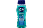 Zest Hydrating Body Wash - Aqua - Moisturizing Body Wash for Men and Women - Bath Soap with Vitamin E - Gentle Paraben Free Formula - 6 pc