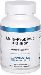 Douglas Laboratories | Multi-Probiotic 4 Billion | Support for Gastrointestinal and Immune Health* | 100 Capsules