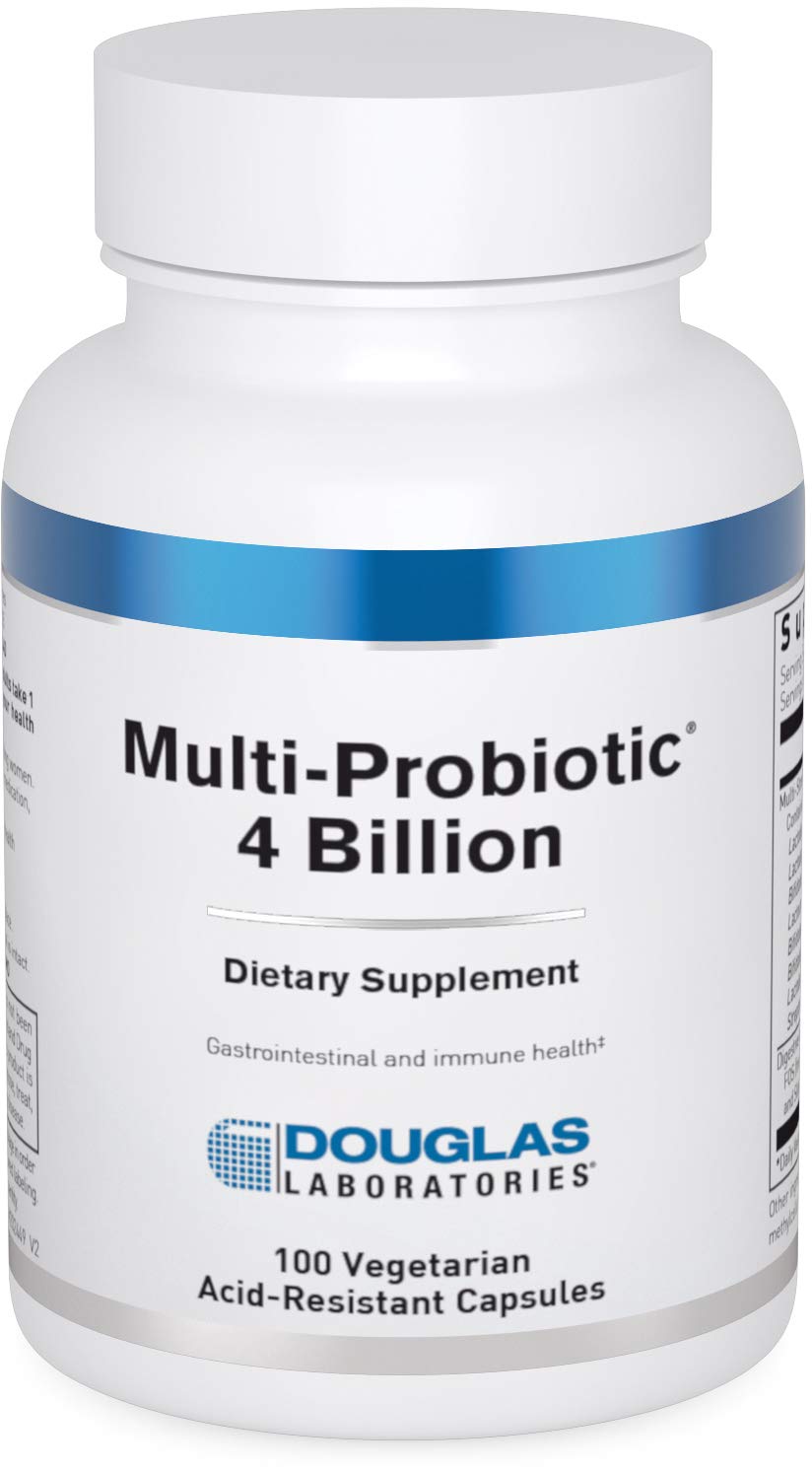 Douglas Laboratories | Multi-Probiotic 4 Billion | Support for Gastrointestinal and Immune Health* | 100 Capsules