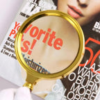20X HD Magnifying Glass (Full Size-90mm) for Desktop, Collectors, Youth and The Elderly. Free Bonus, (3) Credit Card Sized Magnifiers for Shopping or dosing Medicine ($3.96 Value).