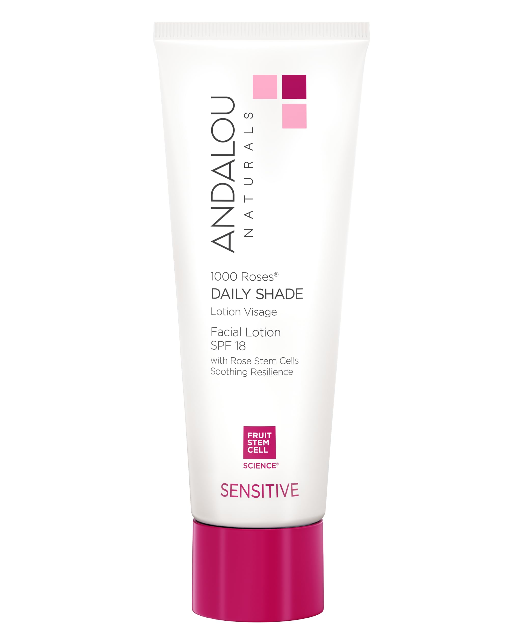 Andalou Naturals, Daily Shade Sensitive Rose Stem Cells, 2.7 Fl Oz