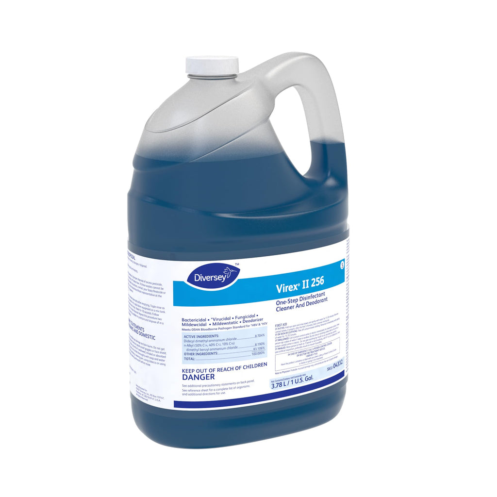 VIREX Diversey II 256 Disinfectant Cleaner Concentrate, 1 gal