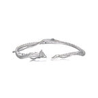 CAIYUNELEX Dragon Bracelet - Cuff Bracelet for Women Symbolize Strength and Wealth Unique Dragon Themed Jewelry Dragon Gifts Adjustable (Silver/Gold)