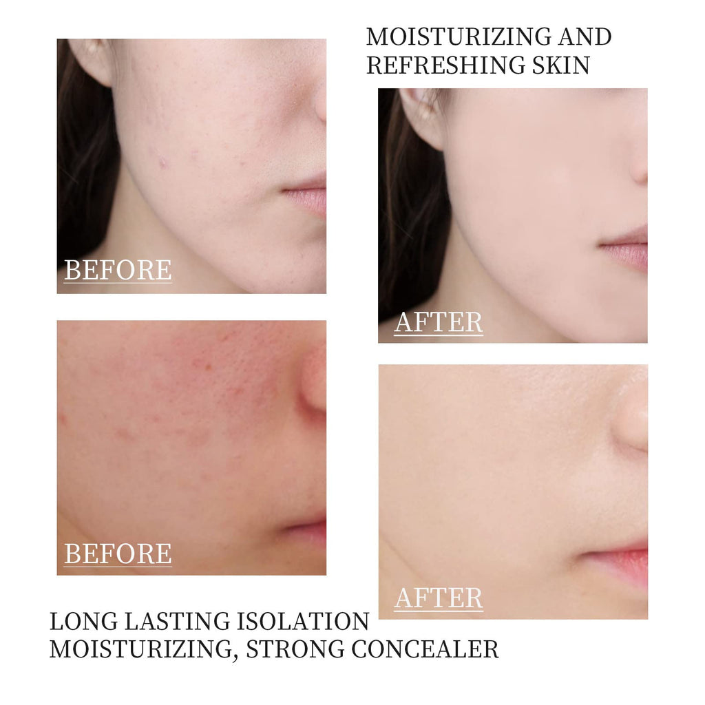 Cc Cream Self Adjusting for Mature Skin,Skin Tone Adjusting CC Cream SPF 50,for Older Women-1.01 oz(2PCS)