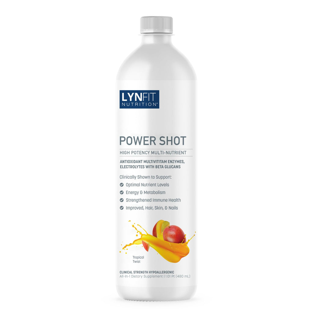 LynFit Nutrition Daily Power Shot Energizing Liquid Multivitamin Mineral - 1.01 Pint