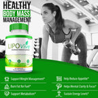 LipoVive Capsules, Maximum Strength Advanced Formula, Lipo Vive Pills Premium Supplement, All Natural Ingredients (5 Pack)