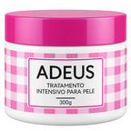 JINMAO Adeus Crema Brasileña – Intensive Multifunctional Body Treatment, Pink Stretch Mark Cream with Arnica, Ginger, Caffeine & Green Tea for Smooth, Elastic Skin – 300g