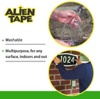 ALIEN TAPE Double Sided Tape Heavy Duty, Nano Tape, Double Sided Mounting Tape, Heavy Duty Double Sided Tape for Walls, Wall Tape, Clear Adhesive Tape for Poster Photo Wall Décor As Seen on TV 30 Feet