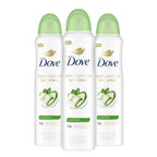 Dove Advanced Care Antiperspirant Deodorant Spray Cool Essentials 3.8oz 3PK