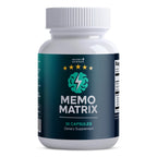 Memo Matrix – B1, B6, B12, Bacopa & Rhodiola – 30 Ct, 1 Month Supply