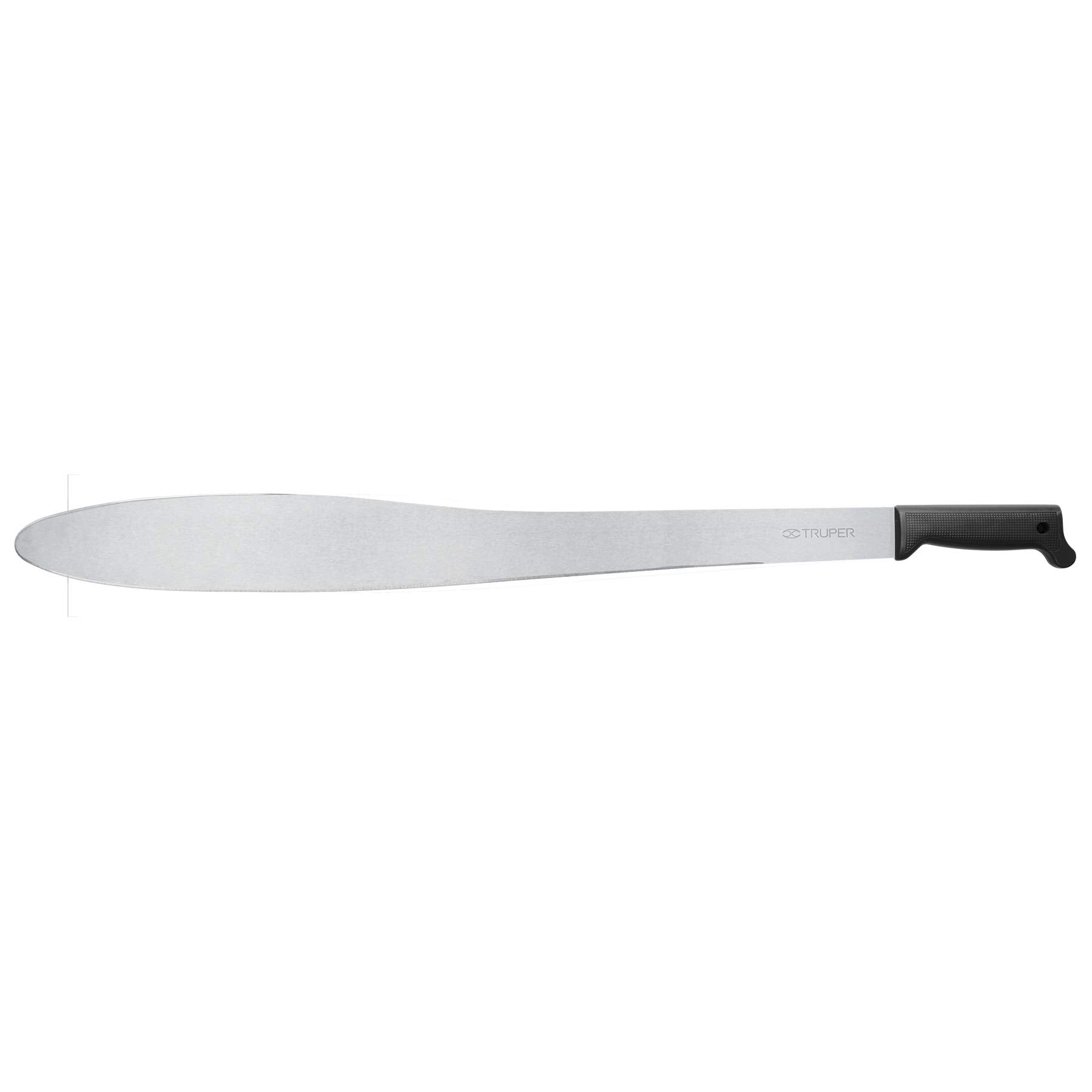 TRUPER T-1173-27B Black Handle Caguayana Style Machetes, Rivetless 27" (69cm)