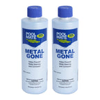 Pool Mate 1-Pint 2-Pack Metal Gone for Hot Tubs, Prevents Metal Staining, Made in USA