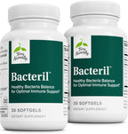 Terry Naturally Bacteril - Intestinal Support Supplement with Clove, Cinnamon, Thyme & Oregano - Immune Support Supplement with Antioxidant Support - Intestinal Support - 30 Softgels (Pack of 2)