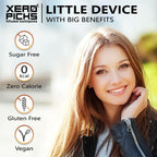 Xero Picks Wellness Flavored Toothpicks - Brain Boost, Immunity, Rest & Relax, Joint Health, and Energy Boost - 100 Picks (Variety, 5 Pack) Kosher - Sugar Free