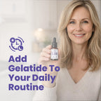 GELATIDE Liquid Drops with Botanical Extracts – Natural Formula with Maca, Grape Seed Extract, Chromium & Herbal Blend – Non-GMO, Stimulant-Free – Made in USA – 2 fl oz, 60 Serving, 2 Month Supply