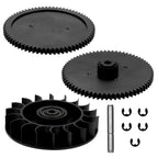9-100-1132 Drive Train Gear Kit for Zodiac Polaris 360, 380, Vac-Sweep 360 & 380 Pool Cleaner, Pool Cleaner Drive Gear Rebuild Replacement Parts with Turbine Bearing
