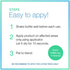 Fast-Acting Acne Spot Treatment & Drying Lotion – Medium/Dark Shade – Formula for Pimples & Blemishes – Conceals, Dries & Calms Skin – Non-Comedogenic, Hypoallergenic, Dermatologist Approved – 0.5 oz