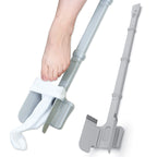 Sock Ox by Easy To Use Products, adjustable sock aid device for seniors, not for compression socks, travel-friendly for elderly with built-in shoe horn, up to 36 inches in length