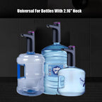 GOLDEN DEER Water Dispenser for 5 Gallon Bottle, Portable Water Cooler Dispenser,Universal Water Dispenser for 2.5、3 and 5 Gallon Bottles USB Charging Water Pump