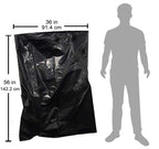 Reli. Contractor Garbage Bags 55 Gallon | 20 Trash Bags | Heavy Duty | Black Contractor