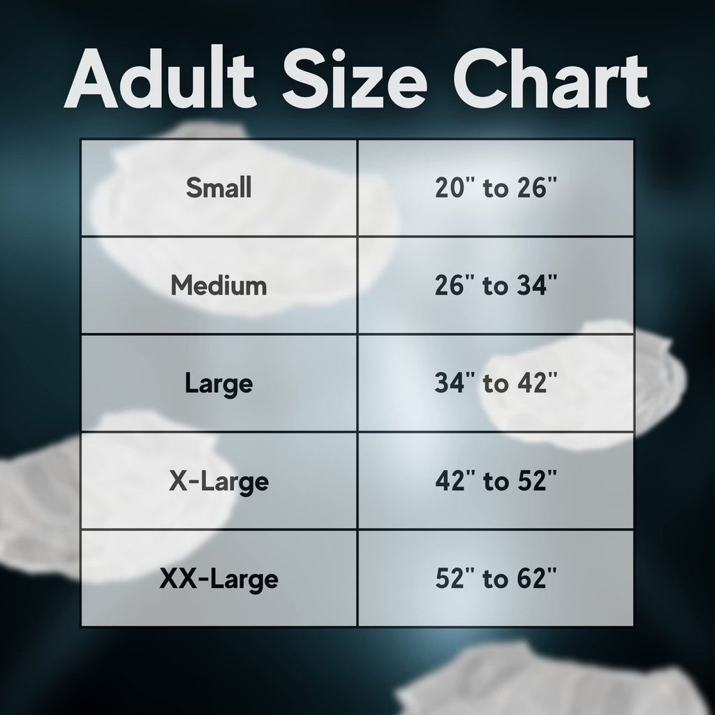 Adult Vinyl Waterproof Pull-On-Cover Incontinence Pants (This is not a Diaper) Extra Oversized Waterproof Underwear Protection to GO ON TOP of/Together with Diapers & Briefs as Added Leak Resistance