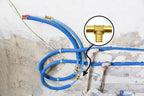 25 Pack 3/4" PEX Fittings, Brass Tee Fittings, for PEX Tubing Pipe