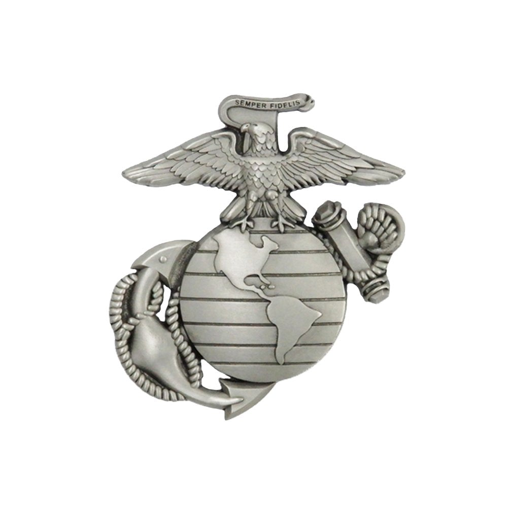 Indiana Metal Craft USMC EGA Pewter Lapel & Hat Pin 1" x 1.2"