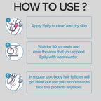 Epify Intimate Hair Removal Cream for Men and Women - Pubic, Bikini Line, Sensitive Areas - 8.45 Fl Oz