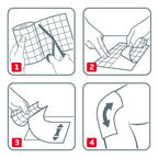 Hypafix Flexible Wide-Area Fixation - for Securing Devices and Wound Dressings - 2 in x 11 yds, 1 Roll