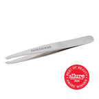 Tweezerman Stainless Steel Slant Tweezer for Eyebrows Silver