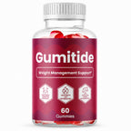 Gumitide Gummies, Made with Apple Cider Vinegar, BHB and Mineral Blend, Simple Chewable Format for Adults, Home Office and Travel, 60 Count (1 Pack)