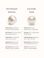 LOIPURI Genuine Freshwater Pearl Drop Earrings for Women 14K Gold Plated