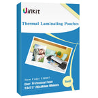 Uinkit 100 Pack Thermal Laminating Pouches 4mil Hold 11x17 inches Menu Tabloid Size Laminating Sheets