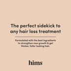 hims Thick Fix Shampoo & Conditioner Set - Saw Palmetto for Healthy Hair Growth & Thickening - Scalp Cleansing - Vegan, Sulfate-Free & Cruelty-Free - Eucalyptus Scent, 6.4 fl oz