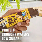 Lenny & Larry'S Dip'D Wafer, Bar Peanut Butter Cup, 17G, Dairy & Plant Protein B