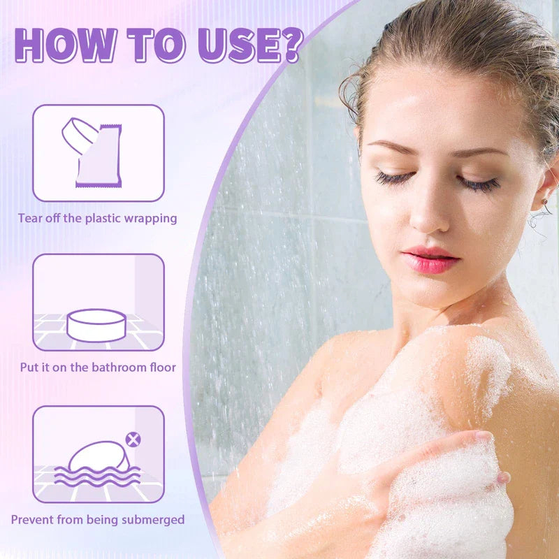 SeasonBliss Shower Steamers 24 Pack, Shower Tablets, Shower Steamers with Natural Ingredients, 8 Different Scents, Individually Wrapped Shower Steamers, Presents for Mom, Friends