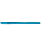16 x Papermate Write Bros Classic Ballpoint Stick Pen, 1.0mm Medium Point, Blue Barrel/Blue Ink - Loose in Plain Packaging