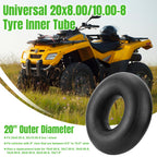 20x8.00-8 20x10.00-8 Inner Tubes with TR-13 Straight Valve Stem, 2 Pack