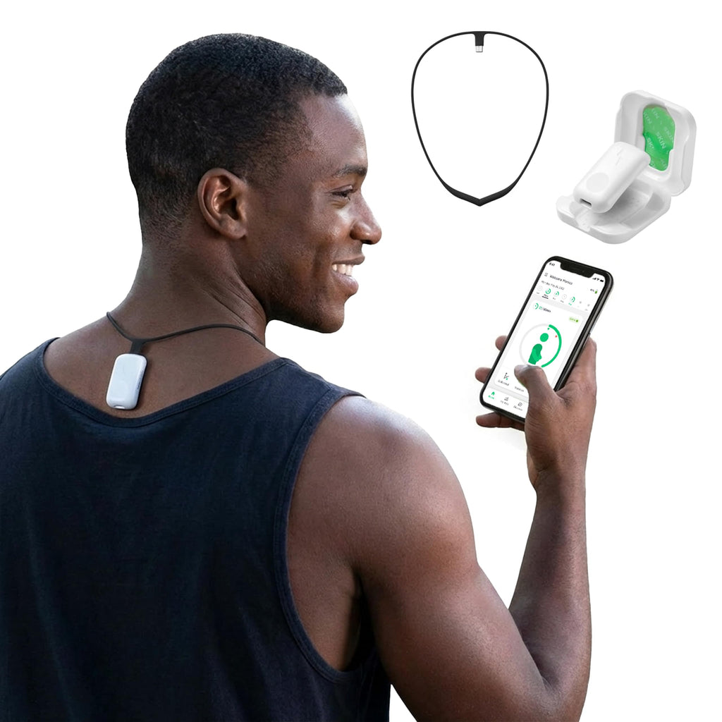 Upright Bundle: GO 2 Posture Corrector & Black Magnetic Necklace