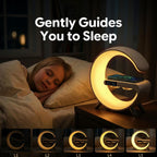 5 in 1 LED Table Lamp with Wireless Charging Bluetooth Speaker