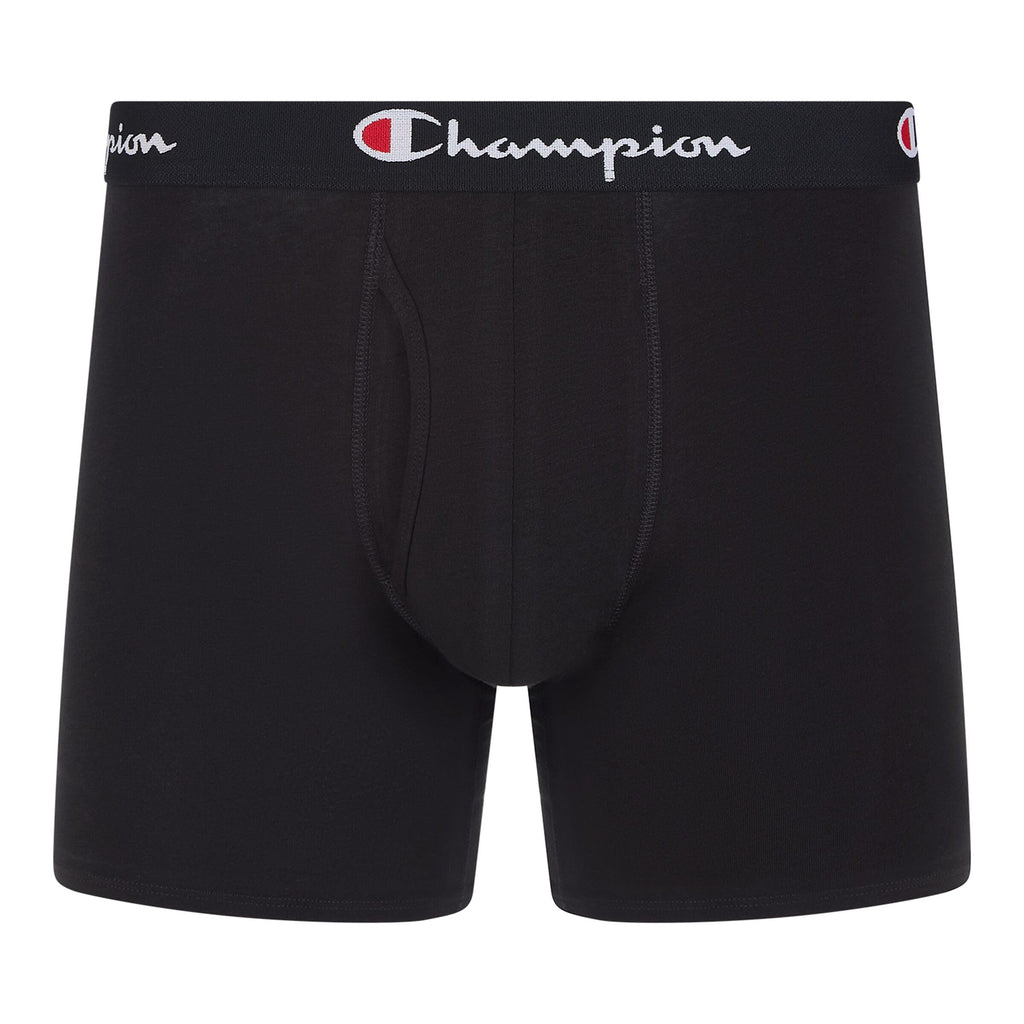 Champion Men's Everyday Cotton Stretch Boxer Briefs, 5-Pack