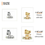 upsimples 16x20 Picture Frame, Gallery Wall Frames Set of 5, White