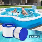 SXEIAV Hot Tub Replacement Threaded Filter Cartridges,Screw-in Hot Tub spa Filters for All Relxtime, Aleko, Wejoy,Aquaspa Hot Tubs & Other Spas(12 Pack)