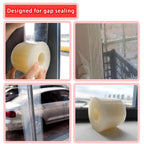 Birllaid Window Sealing Tape, Window AC Sealing Tape,3 Pack-2 inch x55Yards(165 FT) Total165yds (495 FT), No Residue, Clear