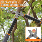 AIRAJ PRO 18"Mini Loppers,Heavy Duty Tree Trimmer with 1.5 Inch Cutting Capacity,Branch Cutter with SK5 Steel Blade,Garden Loppers with Non-slip Handle for Garden Farm Orchard