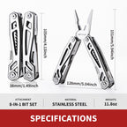 Multitool with Pocket Knife, Birthday Gifts for Men Women Mom Dad